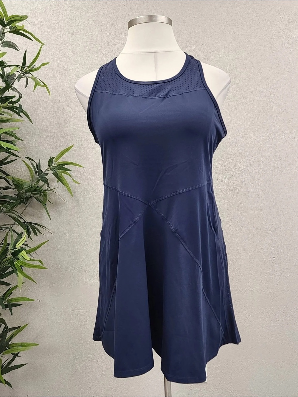 Alala Navy Blue Serena Dress - New - Size 2X